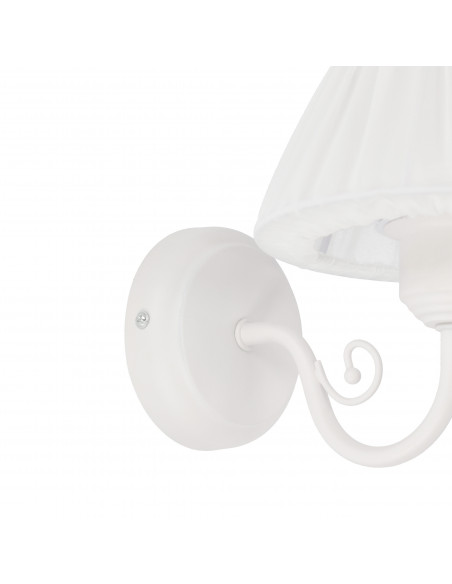 CANDELLUX ZEFIR KINKIET 1X40W E27 BIAŁY 21-73785