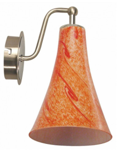 CANDELLUX RUFI KINKIET 1X40 W E14 CHROM/SATYNA NIKIEL 21-14743