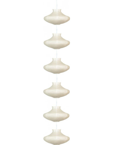 CANDELLUX GRIFF - ZWIS /6 PAPIEROWY ŚR.25 BIAŁY E-14 6X40W 3494061-00