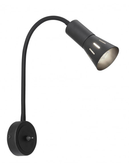 CANDELLUX ARENA KINKIET WYSIĘGNIK 1*40W R50 E14 CZARNY 91-81353