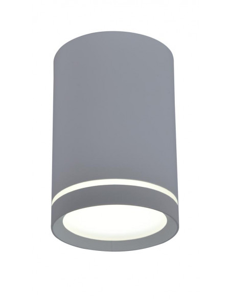 CANDELLUX TUBA LAMPA SUFITOWA 1X15W GU10 6,8/10 SZARY 2276007
