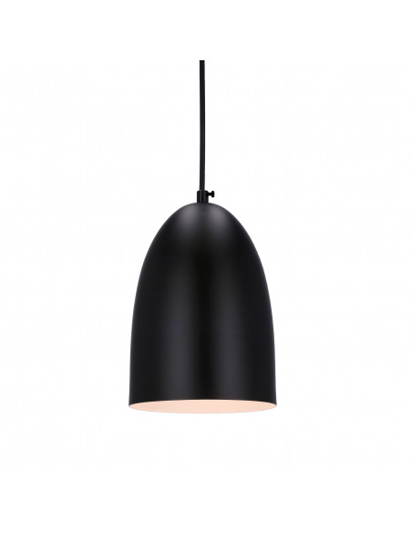 CANDELLUX ICARO LAMPA WISZĄCA CZARNY 1X40W E27 KLOSZ CZARNY 31-09616
