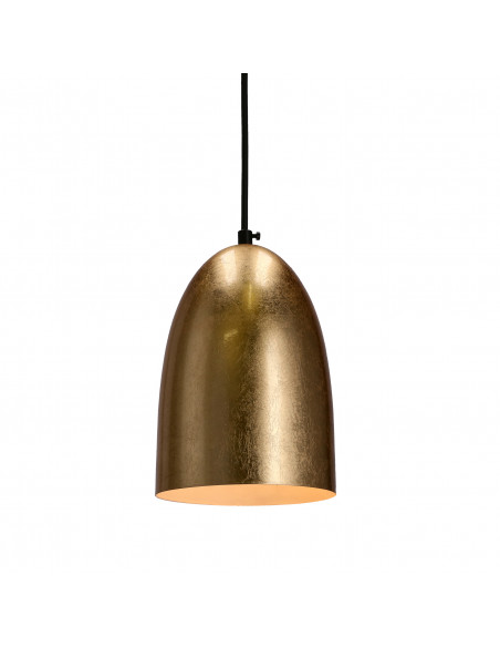 CANDELLUX ICARO LAMPA WISZĄCA CZARNY 1X40W E27 KLOSZ ZŁOTY 31-09623