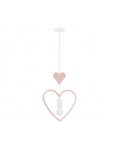 CANDELLUX SINGLE HH LAMPA WISZĄCA 1X20W E27 IQ KIDS RÓŻOWY 31-12104