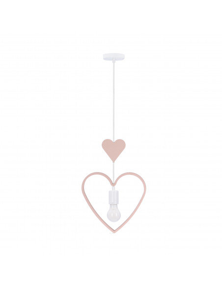 CANDELLUX SINGLE HH LAMPA WISZĄCA 1X20W E27 IQ KIDS RÓŻOWY 31-12104