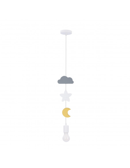 CANDELLUX MOON SC LAMPA WISZĄCA 1X20W E27 IQ KIDS MIX KOLOR 31-12081