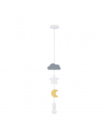 CANDELLUX MOON SC LAMPA WISZĄCA 1X20W E27 IQ KIDS MIX KOLOR 31-12081