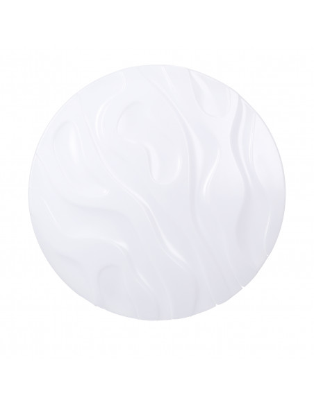CANDELLUX Nevada lampa sufitowa plafon biały 15w led 29 cm klosz biały efekt sky 12-11268