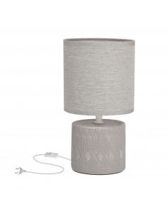 CANDELLUX DINA LAMPA GABINETOWA 1X40W E14 SZARY 41-24398