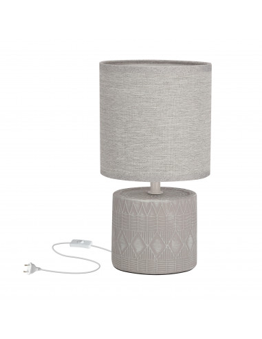 CANDELLUX DINA LAMPA GABINETOWA 1X40W E14 SZARY 41-24398
