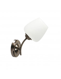 CANDELLUX ZINA LAMPA KINKIET PATYNOWY 1X40 E27 KLOSZ BIAŁY 21-22561