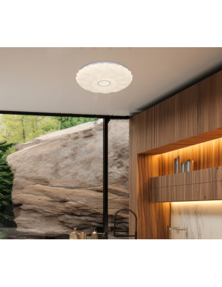 CANDELLUX CAKE LAMPA SUFITOWA PLAFON 24W LED 39CM BIAŁY 4000K 13-24930