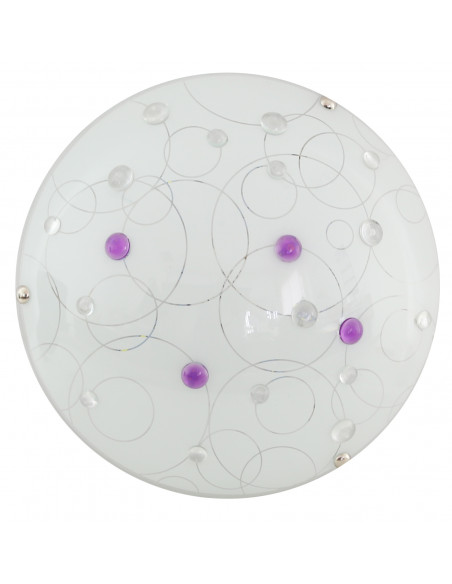CANDELLUX ASTRO PLAFON 30 1X10W LED 4000K FIOLETOWY 860 LM 13-58997