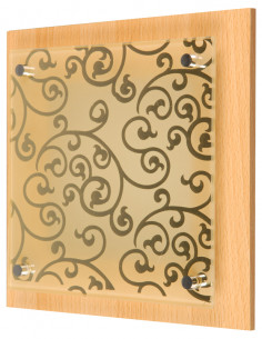 CANDELLUX PLANTA PLAFON 24X24 1X60W E27 ESY CHOCOLATE 10-39838