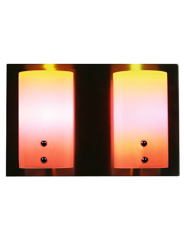 CANDELLUX MAGIC KINKIET PODWÓJNY NIKIEL MAT 2XG9/40W 230V PROMOCJA 22-82148