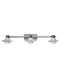 CANDELLUX L&H RASTEK LISTWA 3X40W G9 CHROM 93-01859