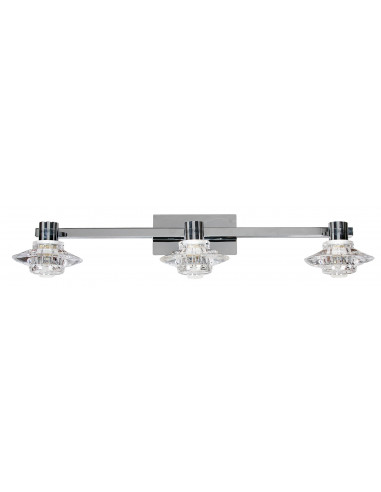 CANDELLUX L&H RASTEK LISTWA 3X40W G9 CHROM 93-01859