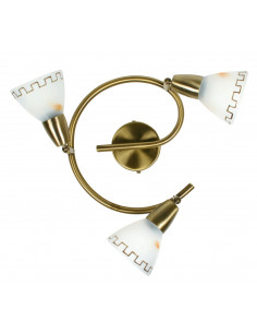 CANDELLUX PARNAS SPIRALA 3X40W E14 PATYNA 98-89925