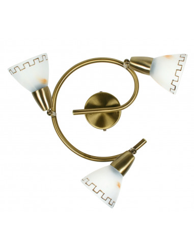 CANDELLUX PARNAS SPIRALA 3X40W E14 PATYNA 98-89925
