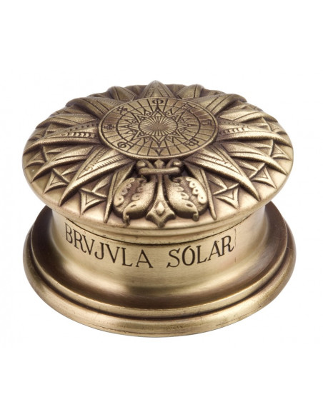 Kompas solarny mosiężny H40