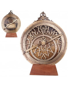 Duże Astrolabium Europejskie - średnica 20 cm - Prezent Premium dla Astronoma lub Żeglarza - H35