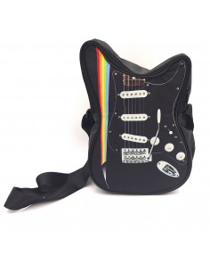 Torba na ramię w kształcie gitary – tęcza Pink Floyd – RBG-025