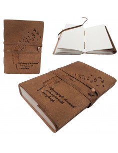 Notes skórzany Retro z Inskrypcją 200 stron - AH04