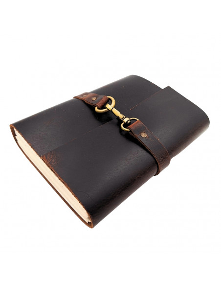Elegancki Notes Skórzany Retro 200 stron Vintage - AH06