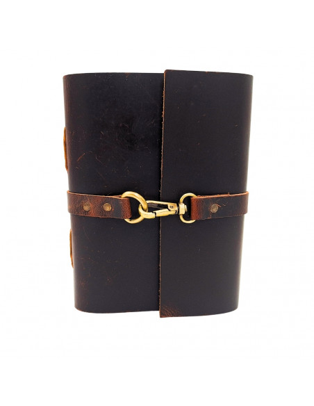 Elegancki Notes Skórzany Retro 200 stron Vintage - AH06
