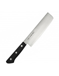 TOJIRO Basic Damascus Japoński Nóż Nakiri VG-10 16,5 cm F-330