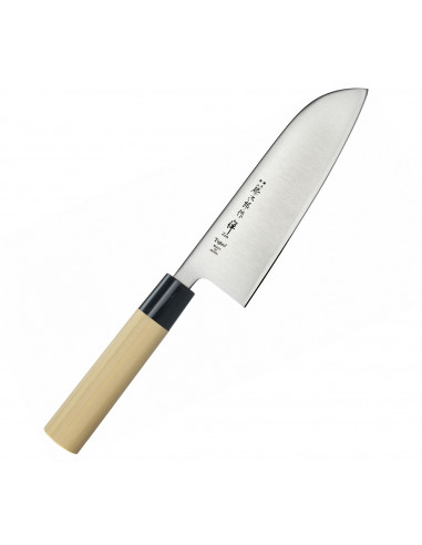 TOJIRO Zen Japoński Nóż Santoku 16,5 cm FD-567D