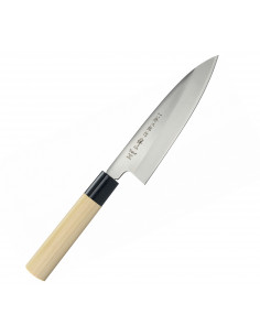 TOJIRO Zen Dąb Japoński Nóż Deba 15,5 cm FD-571D