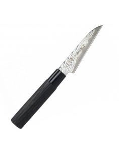 TOJIRO Shippu Black Japoński Nóż do obierania VG-10 9 cm FD-1590