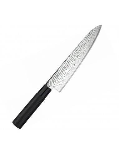 TOJIRO Shippu Black Japoński Nóż szefa kuchni VG-10 21 cm FD-1594