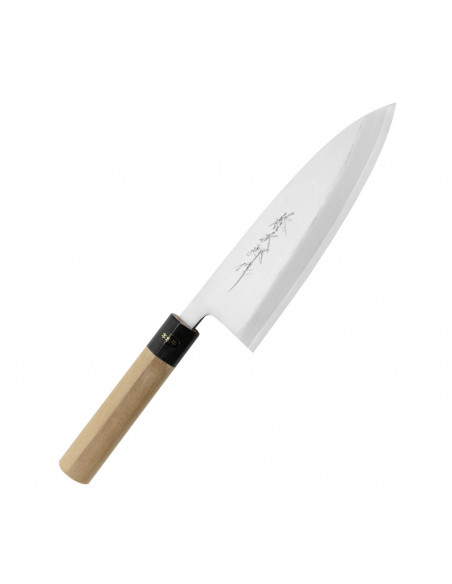 Tojiro Aogami Damascus Nóż Deba 21cm