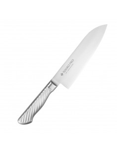 TOJIRO Pro VG-10 Japoński Nóż Santoku 17 cm F-895