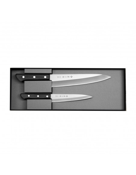 Tojiro Basic VG-10 Zestaw Nóż Szefa kuchni 20 cm + uniwersalny 13,5 cm