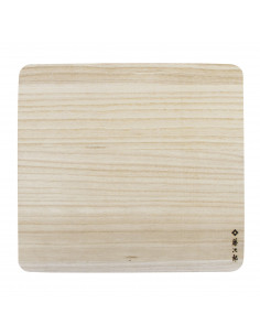 TOJIRO Deska do krojenia z drewna paulownia 35x33x2 cm F-349
