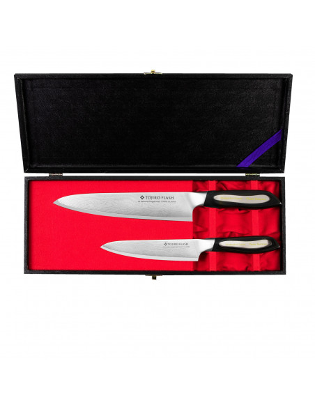 Tojiro Flash Zestaw Nóż szefa 21 cm + uniwersalny 15 cm
