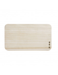 TOJIRO Japońska Deska do krojenia z drewna paulownia 35x20x2 cm F-348