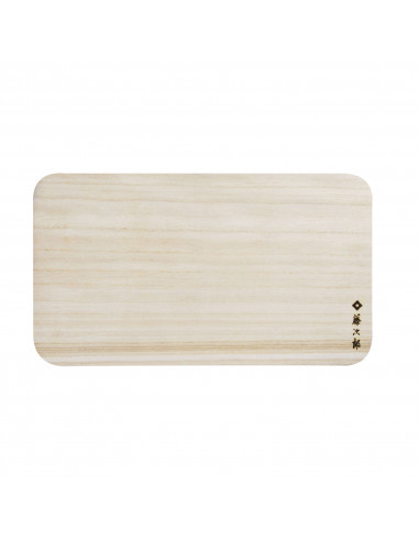 TOJIRO Japońska Deska do krojenia z drewna paulownia 35x20x2 cm F-348
