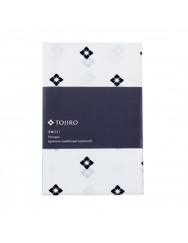 Tojiro Tenugui White Tradycyjna ścierka 86 x 35 cm