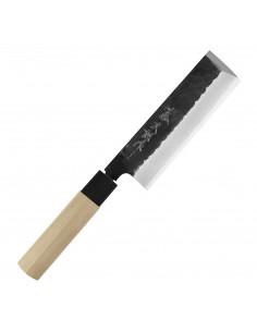 Tojiro Black Hammered Shirogami2 Nóż Usuba 16,5 cm