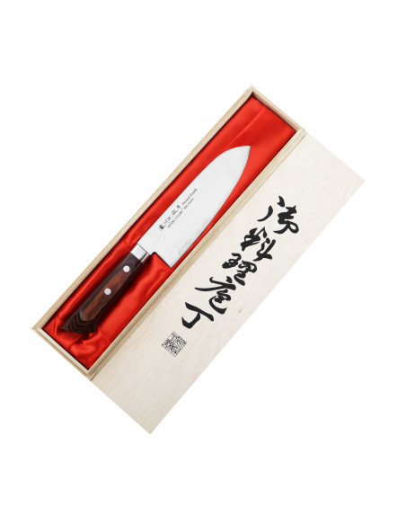 Satake Unique AUS-8 Nóż Santoku 17cm