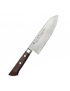 SATAKE Unique Mahogany VG-10 Japoński Nóż Santoku 17 cm 801-133W