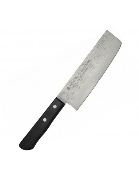 SATAKE Nashiji Black Pakka Japoński Nóż Nakiri 16 cm 801-720