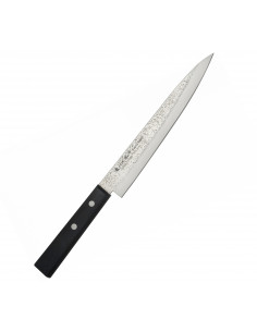 SATAKE Nashiji Black Pakka Japoński Nóż Yanagi-Sashimi 20,5 cm 801-744