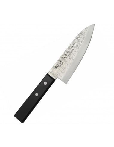SATAKE Nashiji Black Pakka Nóż Deba 15,5 cm JAPAN