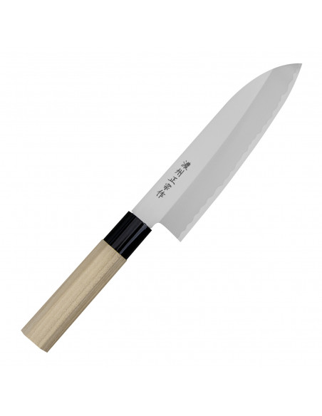 Satake Yoshimitsu Rdzewny Nóż Santoku 17cm