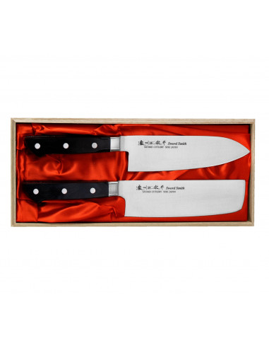 SATAKE Katsu Zestaw 2 nóży Santoku + Nakiri